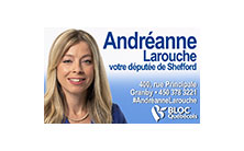 Andreanne Larouche depute de Shefford
